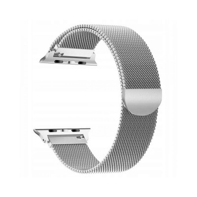 Curea Apple Watch, Tech Protect Milanese Loop, Compatibila Cu Apple Watch 1/2/3/4/5 (42/44mm) ,Silver